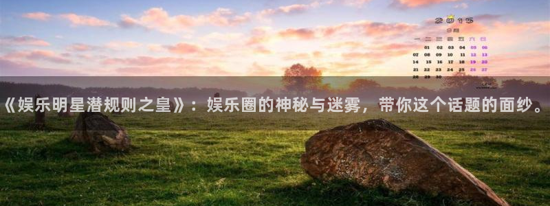 沐鸣平台登录：《娱乐明星潜规则之皇》：娱乐圈的神秘与迷雾，带你这个话题的面纱。