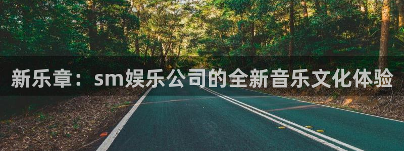 沐鸣3平台：新乐章：sm娱乐公司的全新音乐文化体验